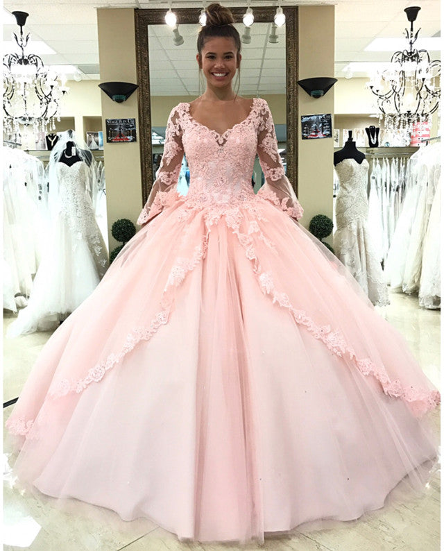 light pink quince dresses